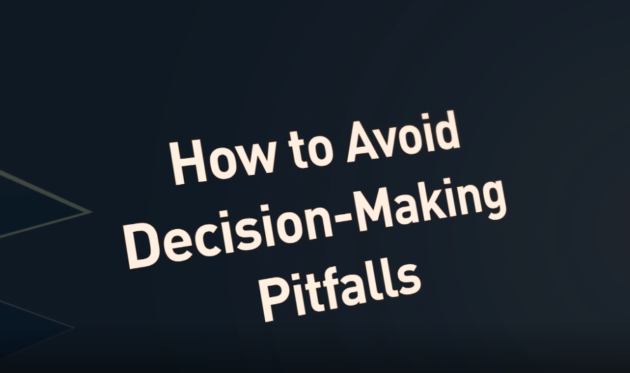 How To Avoid Decision Making Pitfalls Imi Library